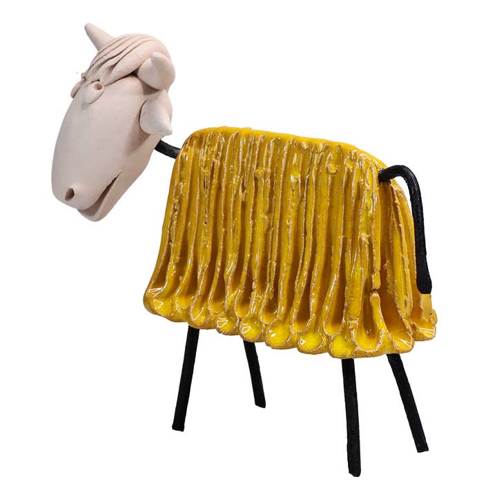 Enigma Supplies – wholesale Decorative figurine – Highland Cow Ceramic Figurine | Various Colours