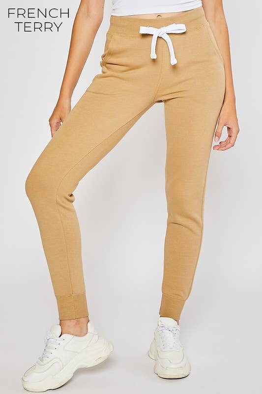 Vanilla Monkey - Wholesale Athletic Sweatpants/Joggers - Women's - Classic French Terry Solid Jogger Sweatpants13