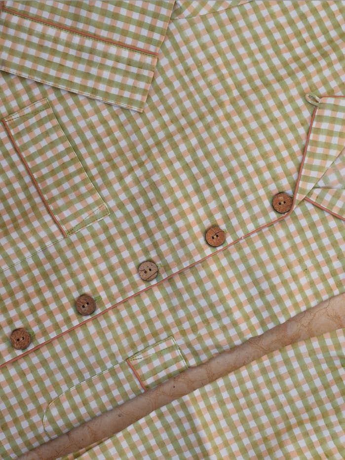 YONDER. – wholesale Sleepwear set – Kids – Junior Organic Cotton Pyjamas | Sage2