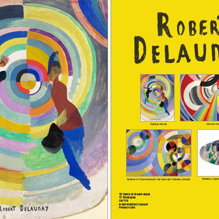 Robert Delaunay Notecard - Set in Kartons für den Großhandel von The Retrospect Group Collection