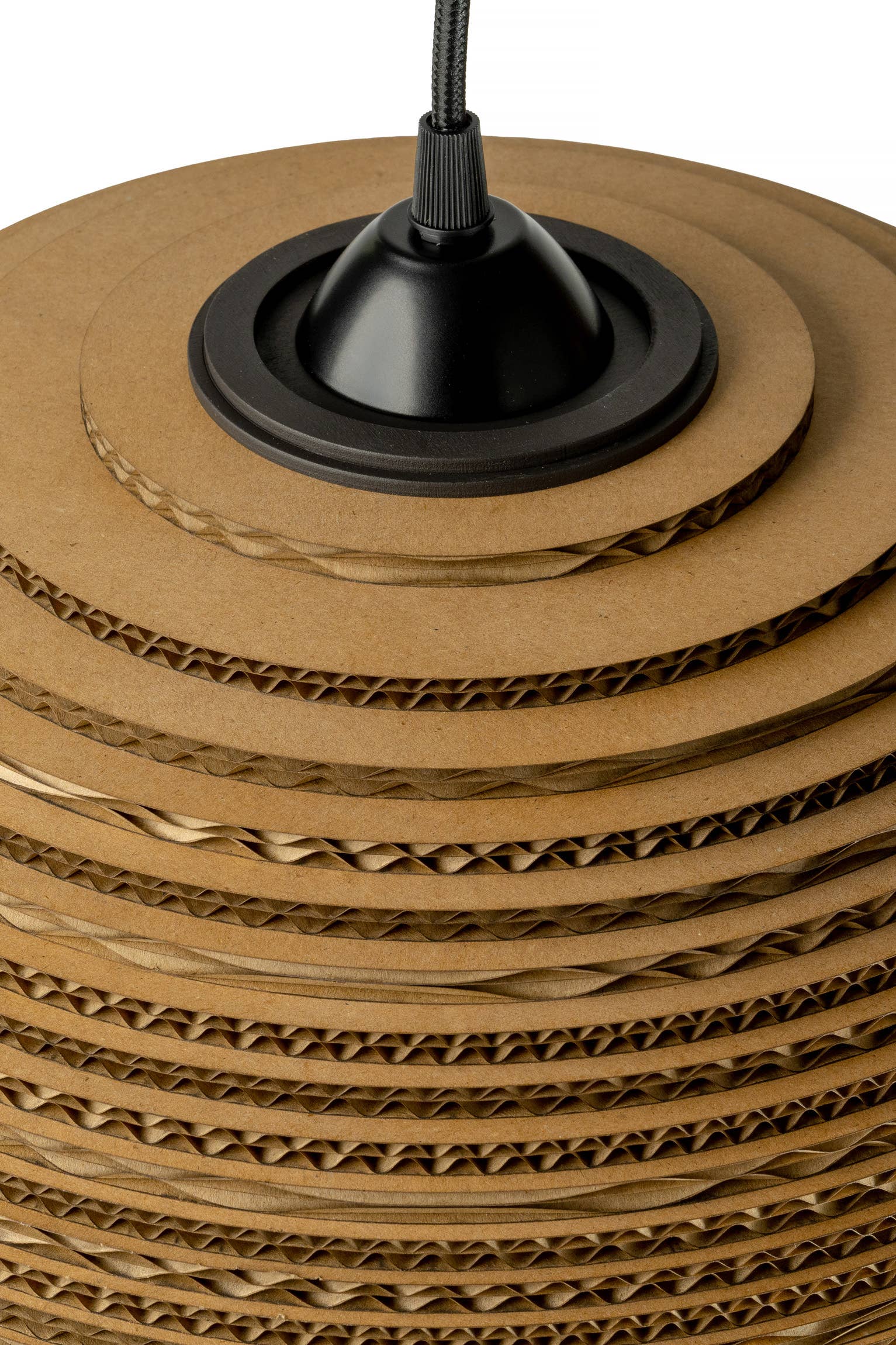 SOOA - Wholesale Kroonluchter/hangend licht - Kartonnen hanglamp ORGANIC L3