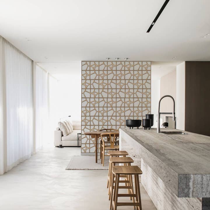 Studio Rima - Wholesale Decorative Panel - Wooden Hollow Panels - Wall Art Organic - Decorative Panel1