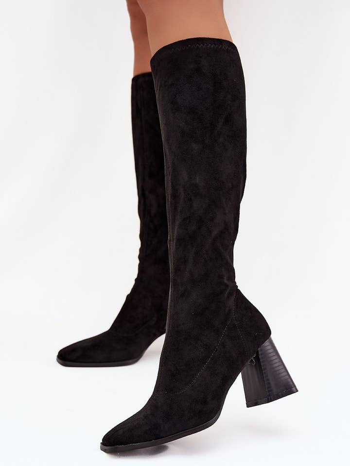 Stivali con tacco Modello 219590 Passo con stile per la vendita all'ingrosso da parte di Lieber Deem Marktplatz