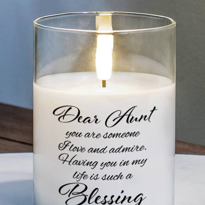 Vela LED Dear Aunt You Are Someone 4 pulgadas para venta al por mayor de Dicksons