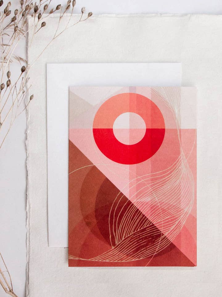 “Acima da montanha” - Cartão comemorativo por atacado de Lucrecia Caporale