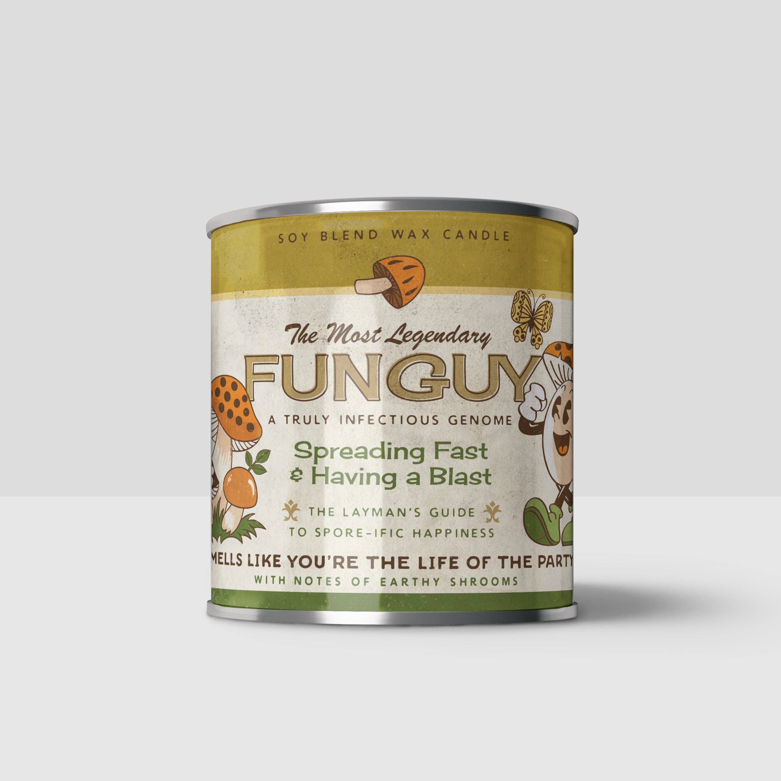 Scents of Accomplishment - Vente Bougie en bocal - Champignon FunGuy 16 oz. Bougie1