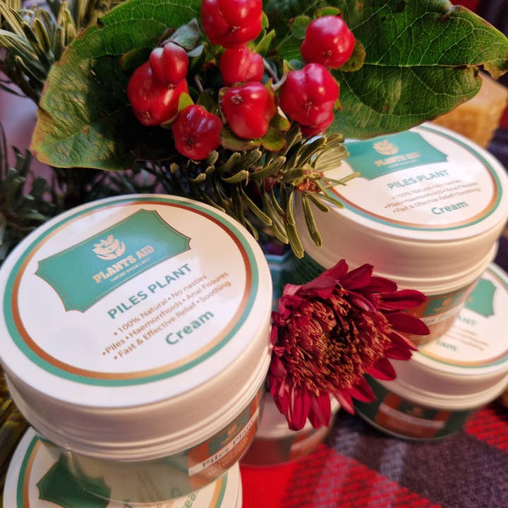 Piles/Haemorrhoids Plant Cream 50ML
100% Natural *Vegan for wholesale by Plants Aid