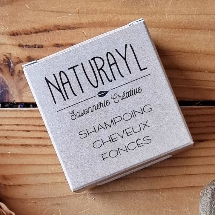Naturayl - Wholesale Shampoo Puck/Solid Shampoo - Dark Hair Shampoo - hair care0