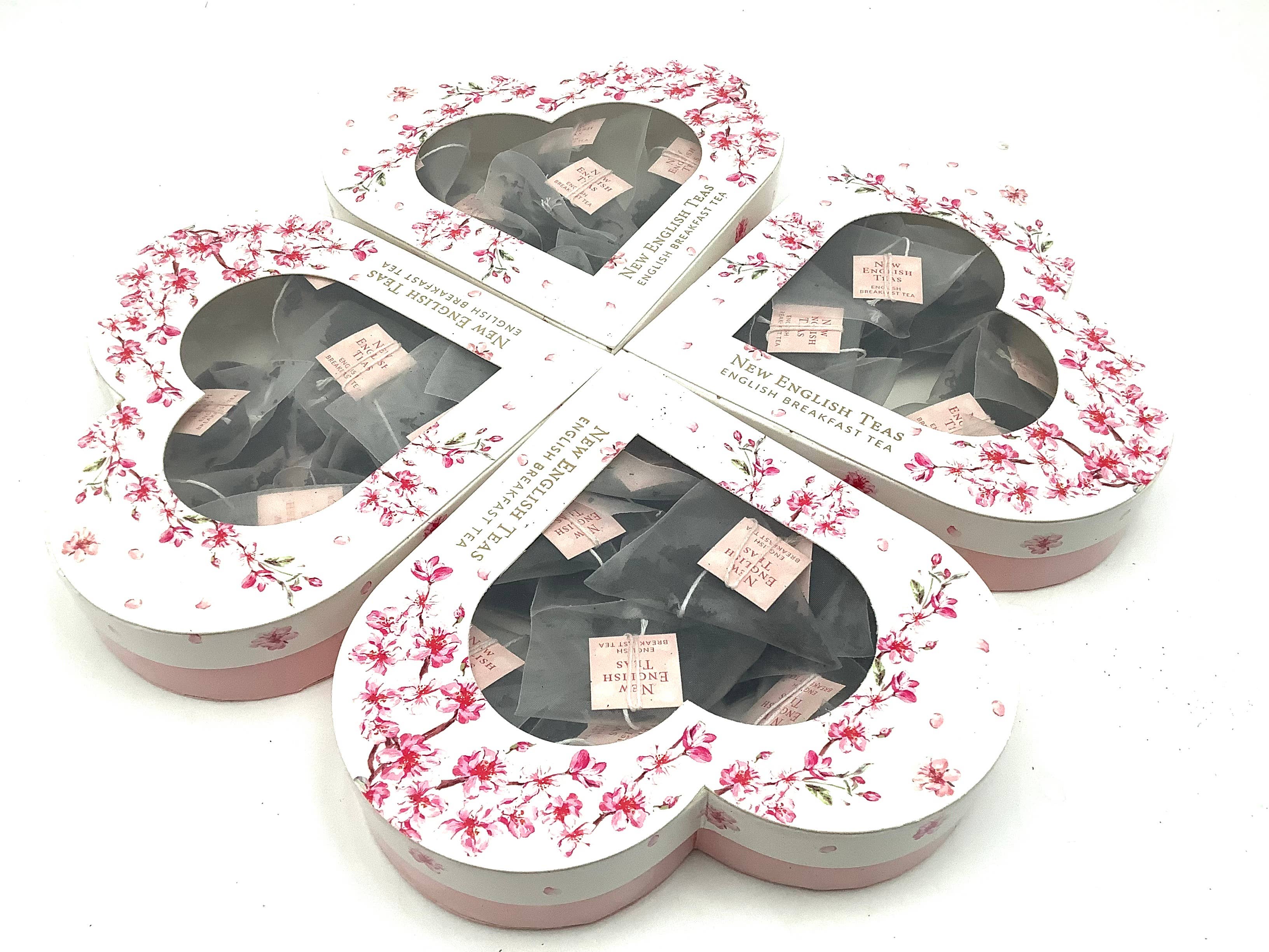 All Little Cute Things – Engroshandel Teposer – Hjerteformet teæske. Kirsebærblomst Engelsk Te3