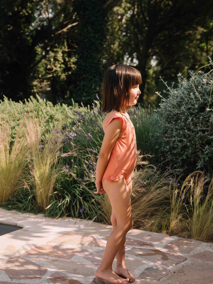 Studio BohĆØme Paris - Wholesale Zwempak - Kinderen - Eendelig Badpak Ballerina Roze Blush2