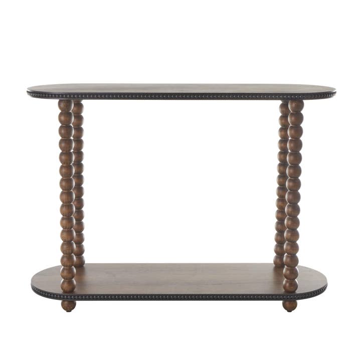 Deco Marché - Wholesale Console Table - Traditional Brown Wood Console Table2