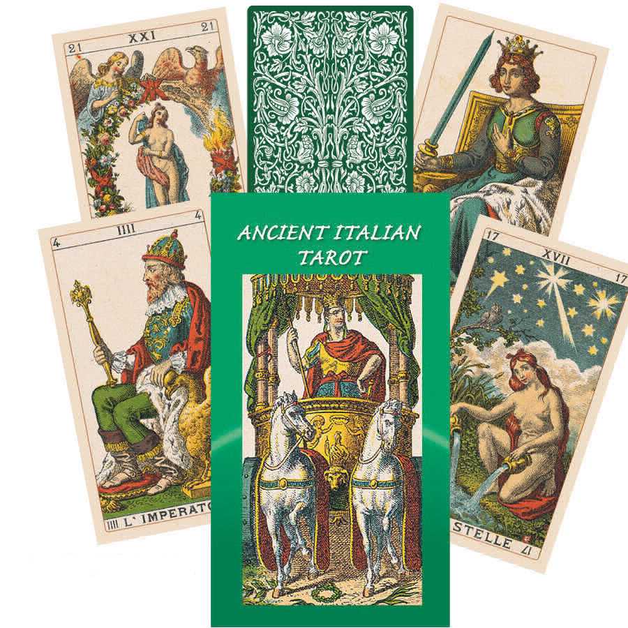 Cardshouse – wholesale Tarot-kort – Ancient Italian Tarot Cards från Lo Scarabeo0