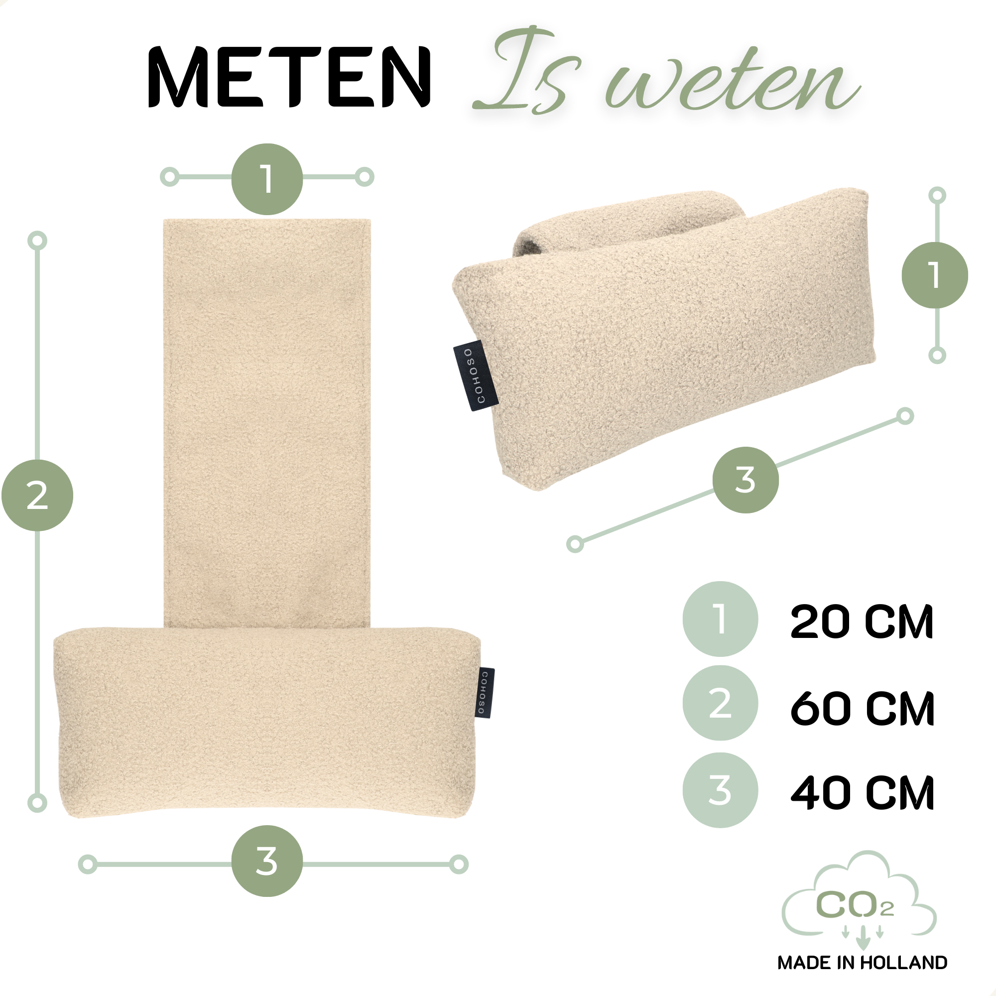 COHOSO - Wholesale Chair Cushion - Neck pillow SEMMI cream4
