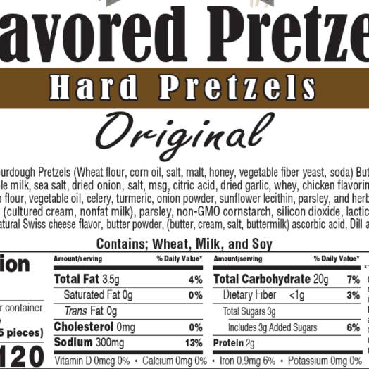 Sweet G's Bakery - Drinkin’ Pretzels™ - Vente Bretzels - Assortiment de bretzels durs aromatisés #P -1 (sacs de 30 à 12 oz)4