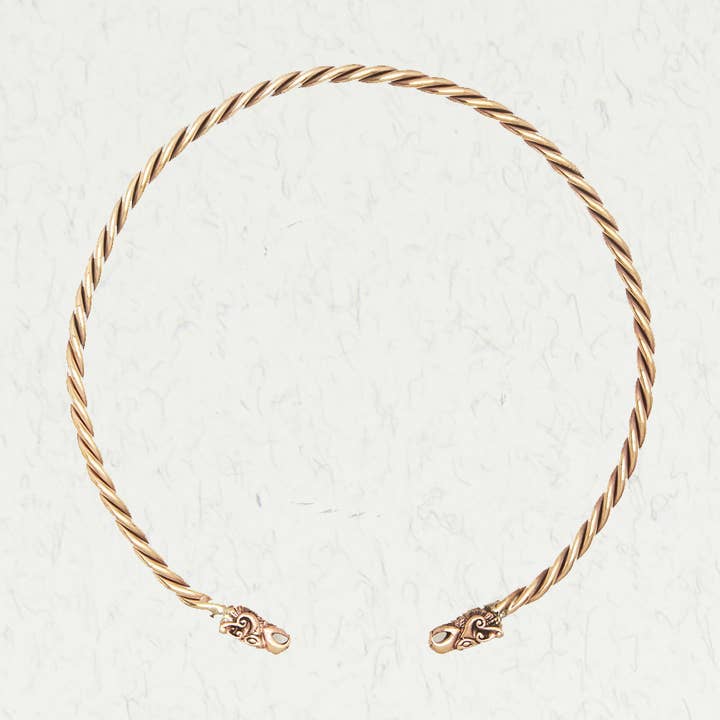 Torque in bronzo con testa di corvo per la vendita all'ingrosso da parte di Nirvana LLC