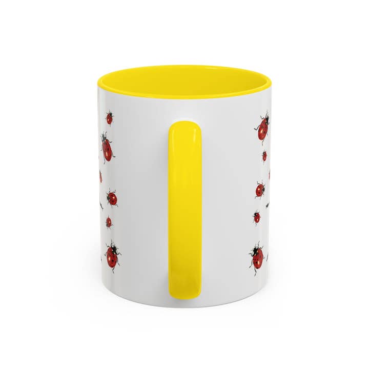 Blue Cava - Wholesale Coffee Mug - Ladybug Two Tone Ceramic Mug (11oz & 15oz)28