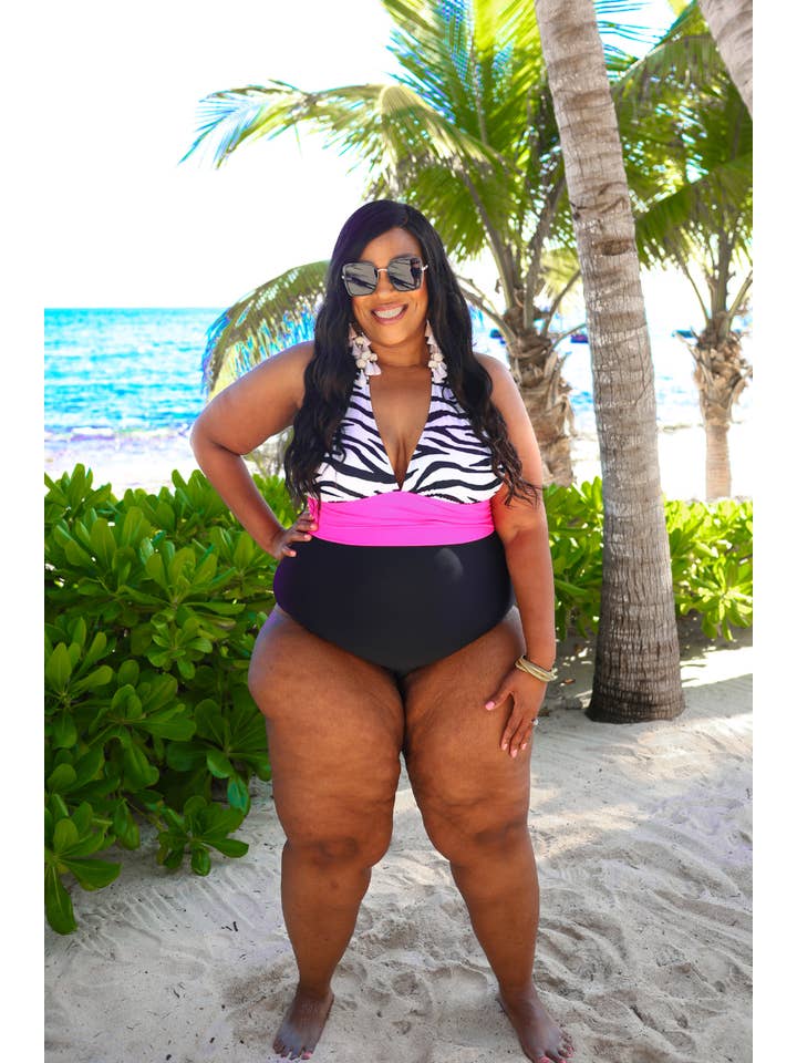 Jess Lea - Wholesale One Piece Swimsuit - Women's - Vacation Cove Halter Swimsuit5