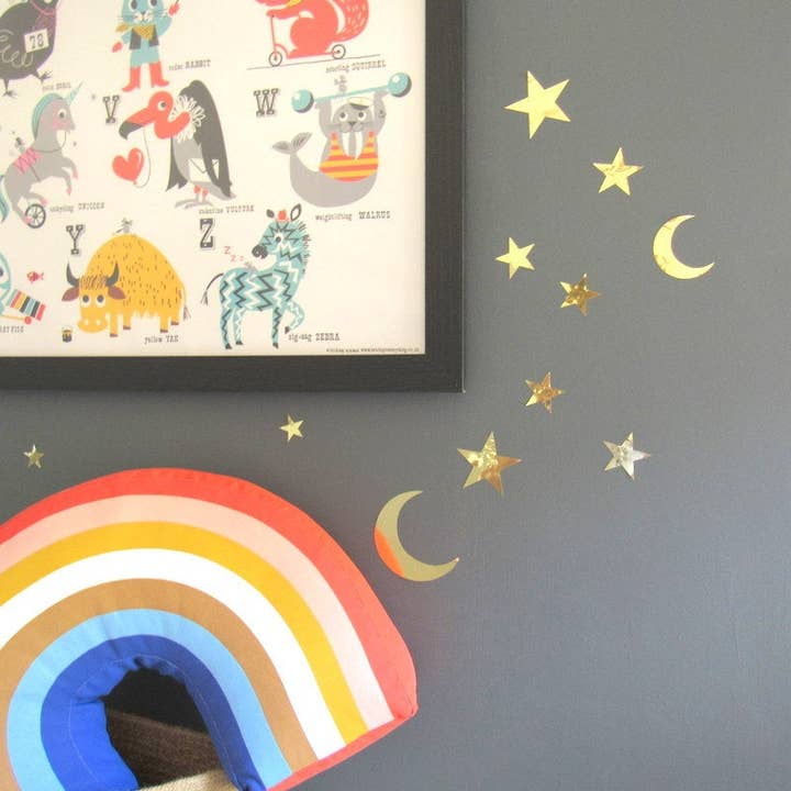 Bunny and Bear Studio – wholesale Wall decal/stickers – Star & Moon Wall Decals4
