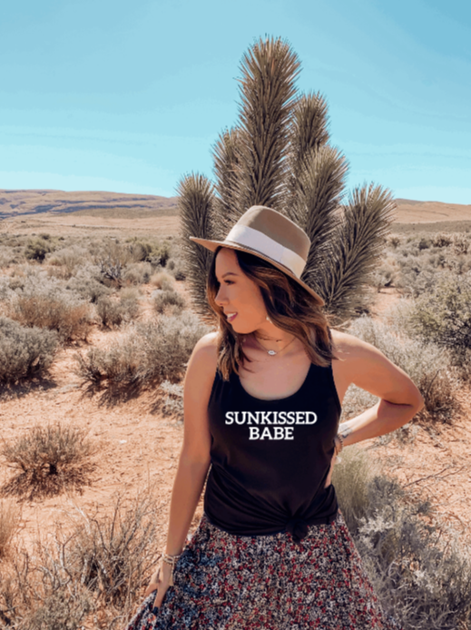 Sweet Living Goods - Wholesale Tank Top - Women's - Sunkissed Babe Summer Tank Top1