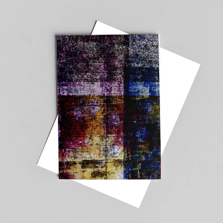 Resist Flags Greeting Card for wholesale by Lime Green Dolly