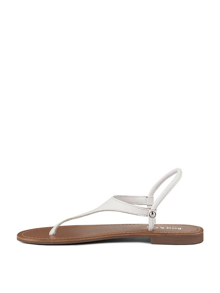 Rag Company - Wholesale Sandals – Women's - MADELINE Flat Thong Sandals5