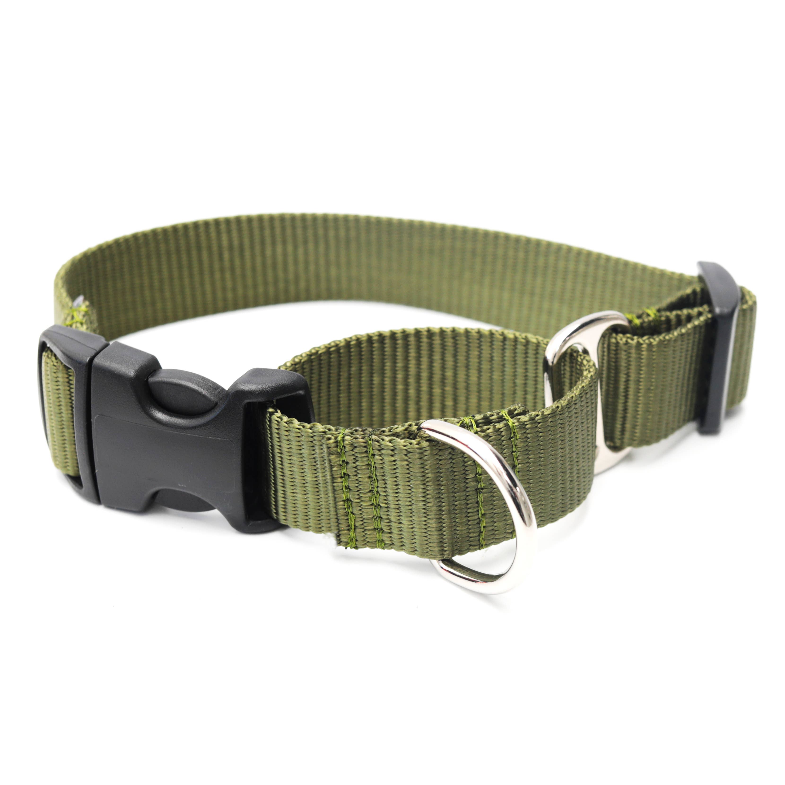 Mimi Green – Großhandel Haustierhalsband – Hund – Nylon-Martingal-Schlaufen-Hundehalsbänder Schnellverschluss9
