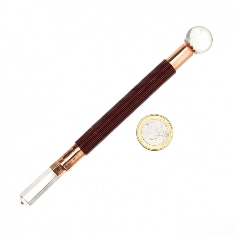 UniArt - Wholesale Spiritual Stone/Crystal - Copper and quartz power wand2