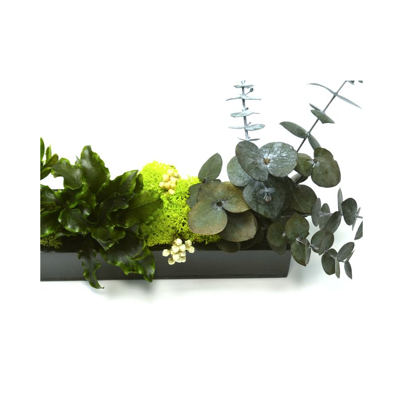 au detour du monde – Großhandel Kunstpflanzen – Stabilisierte Pflanzenleiste 40 cm2