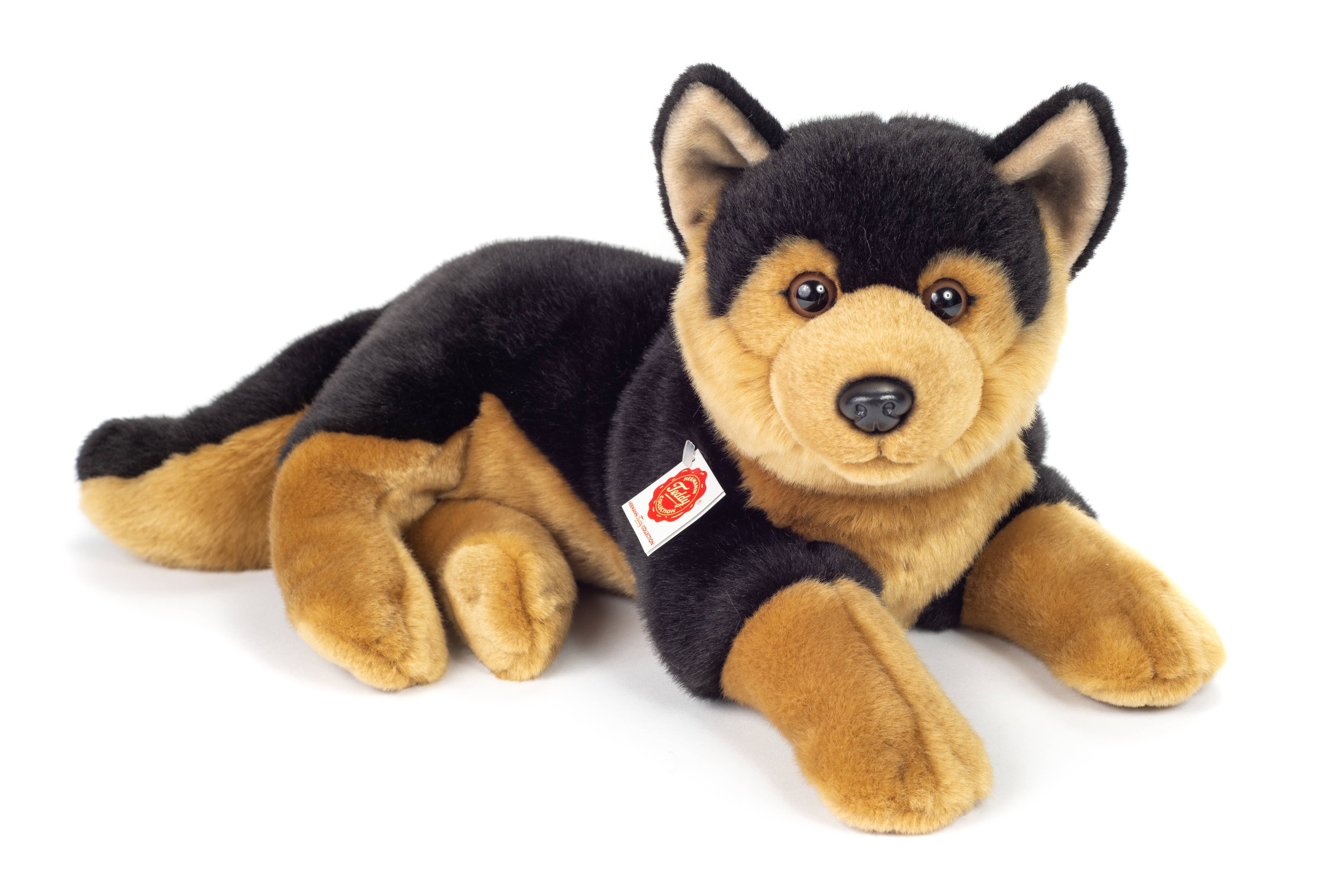 Teddy Hermann - Wholesale Stuffed/Plush Toy - Kids & Baby - German Shepherd lying 45 cm - plush toy - soft toy1