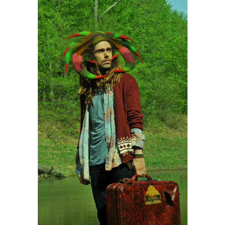 Unique Handmade Felt Hats #3 for wholesale by Feltthink