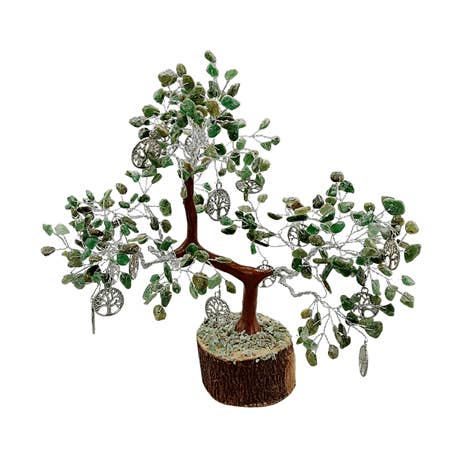 Arbre aux gemmes Harmony Green Jade Grand pour la vente par Green Tree