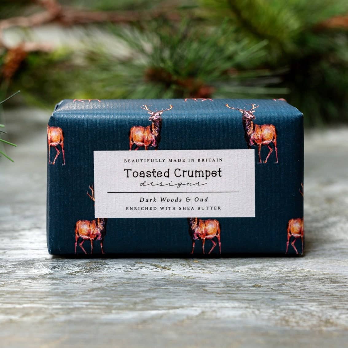 Toasted Crumpet - Wholesale Bar Soap - Dark Woods & Oud Soap (Stag Collection)