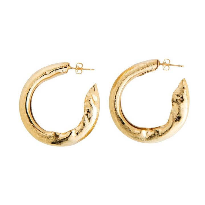 Naya hoop earrings 003 for wholesale by Laure Mory Bijoux