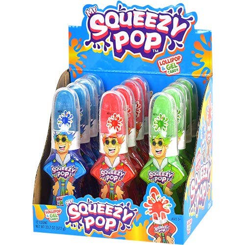 Sugar Bear Candy – wholesale Klubba – Herr Squeezy Pop 12 ct.1