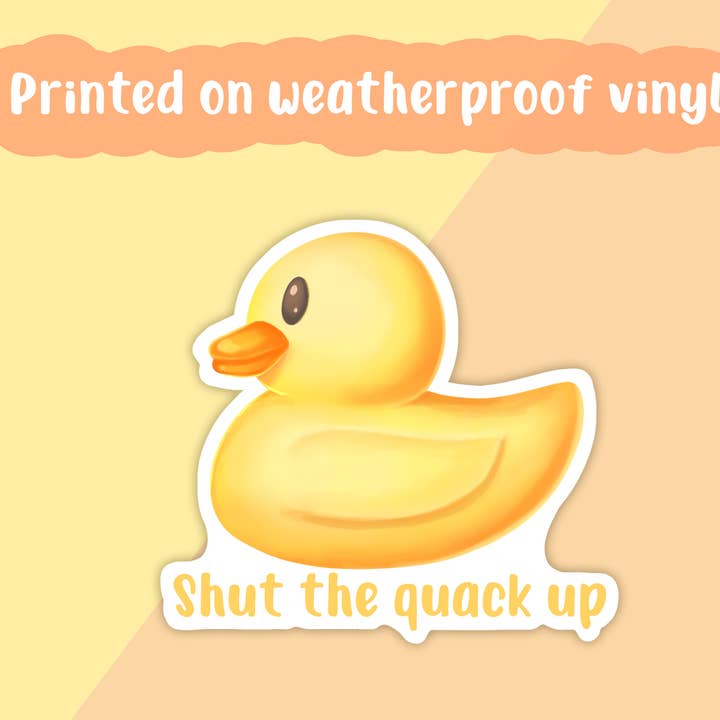 Join The Creative Side – wholesale Sticker – Rubber Duck, Waterproof Vinyl Sticker, Water Bottle Stickers4