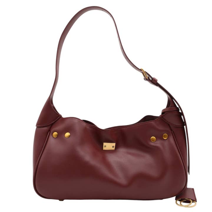 MODARNO - Wholesale Shoulder Bag - Women's - Modarno genuine leather shoulder bag with buckle 32x11x21 cm7