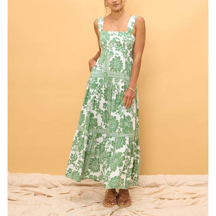 UNISHE – Engroshandel Kjole - Dame – Boheme Strandkjole Løs Strop Sommerkjole ZK27965