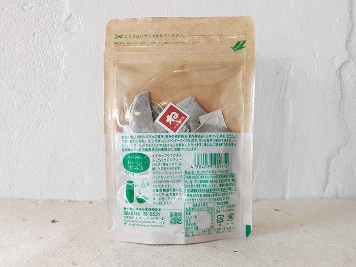 wagumi – wholesale Tea bags – Nejime Biwa (Loquat) Teabags for One by Totsukawa Farm2