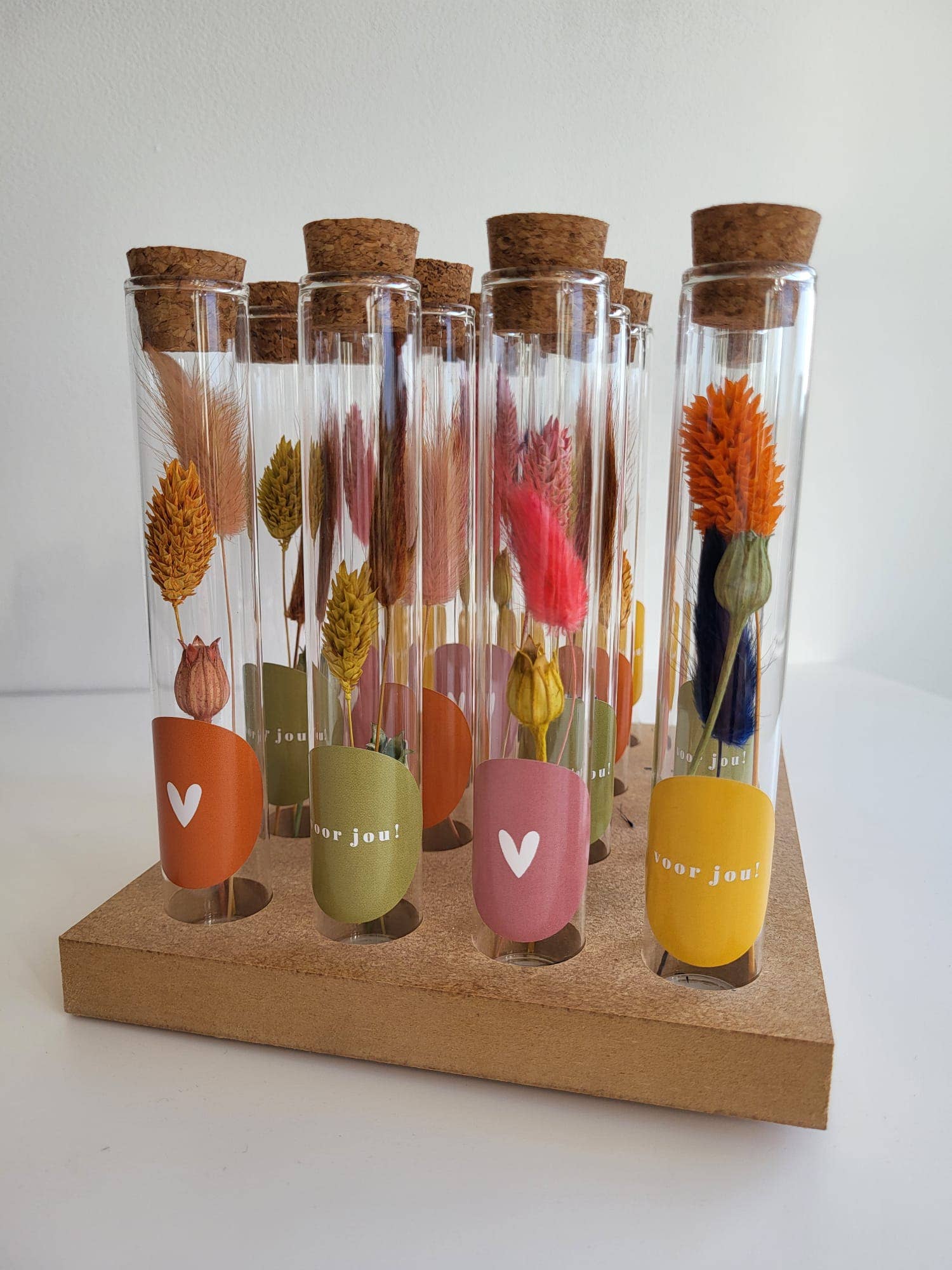 SEQ LIFESTYLE - Venta al por mayor Regalo para invitados - Tubos de regalo con flores secas3