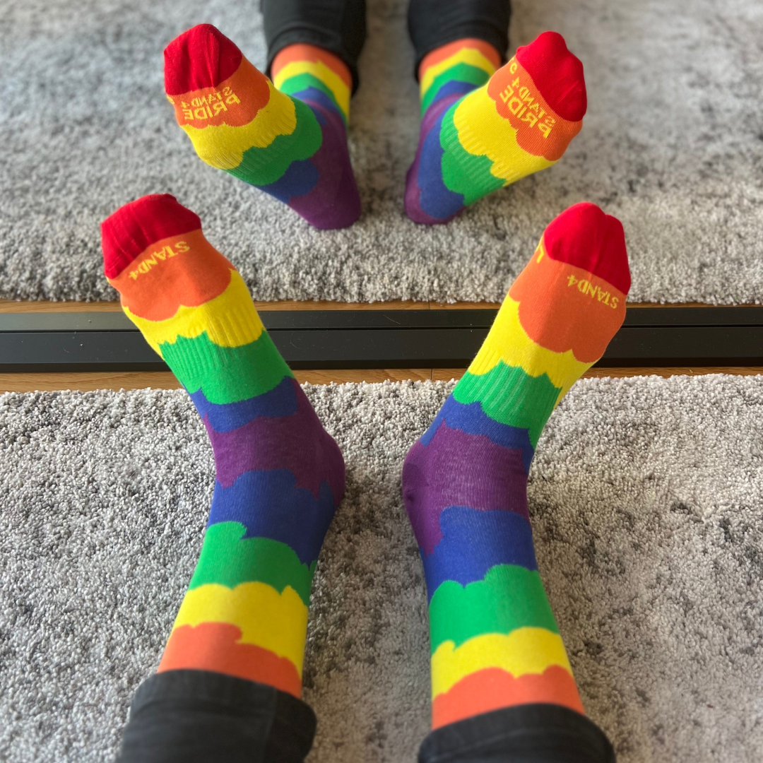 Stand4 Socks US - Wholesale Socks - Unisex - LGBTQ+ Heart Sock1
