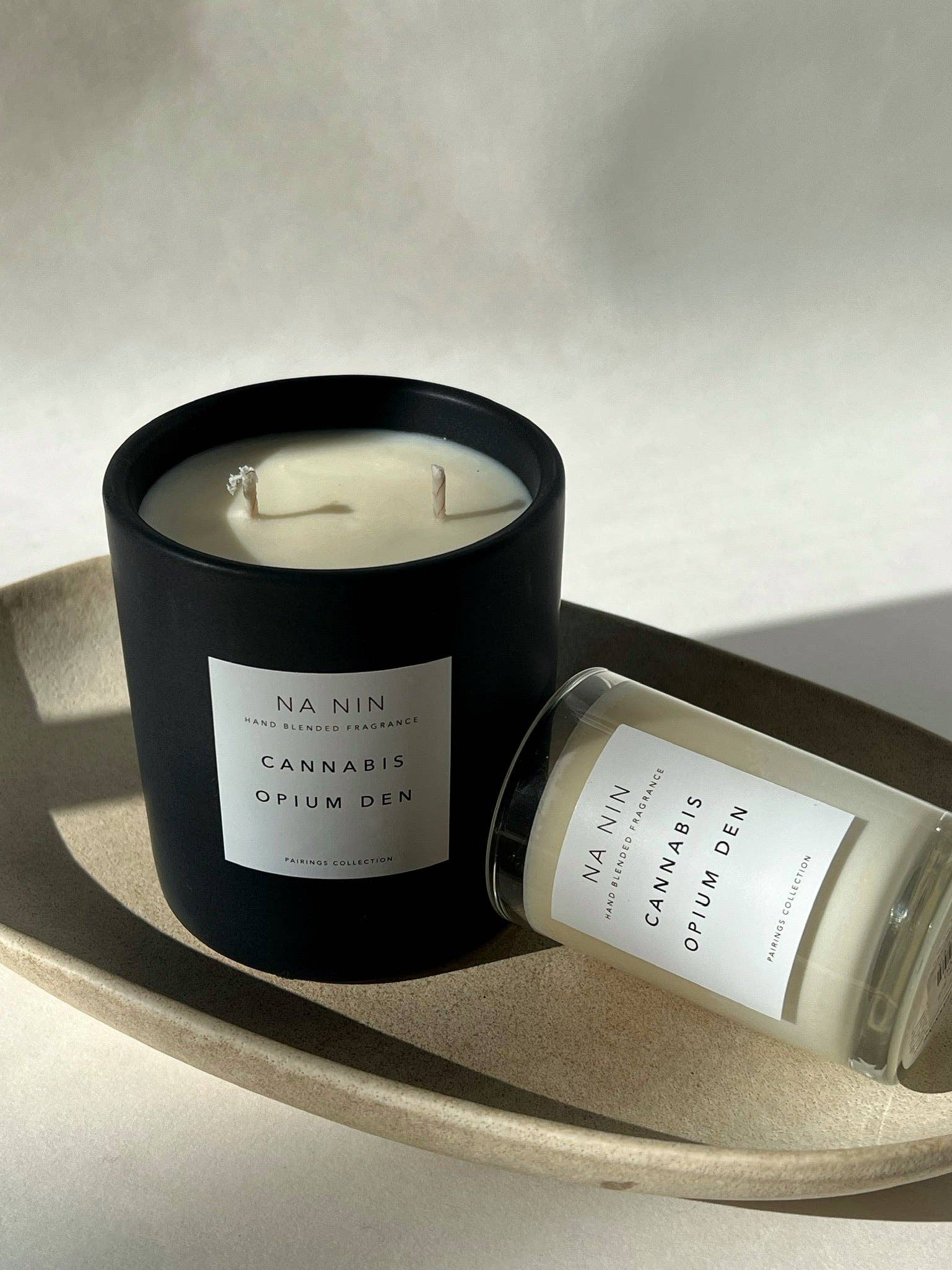 Na Nin - Wholesale Jar/Filled Candle - Cannabis & Opium Den Candle / Available in Multiple Sizes1