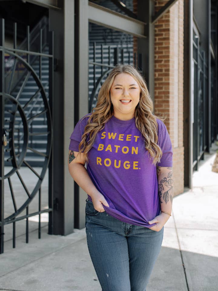 Sweet Baton Rouge - Wholesale Screen Printed T-Shirt - Women's - My Sweet Baton Rouge® T-shirt