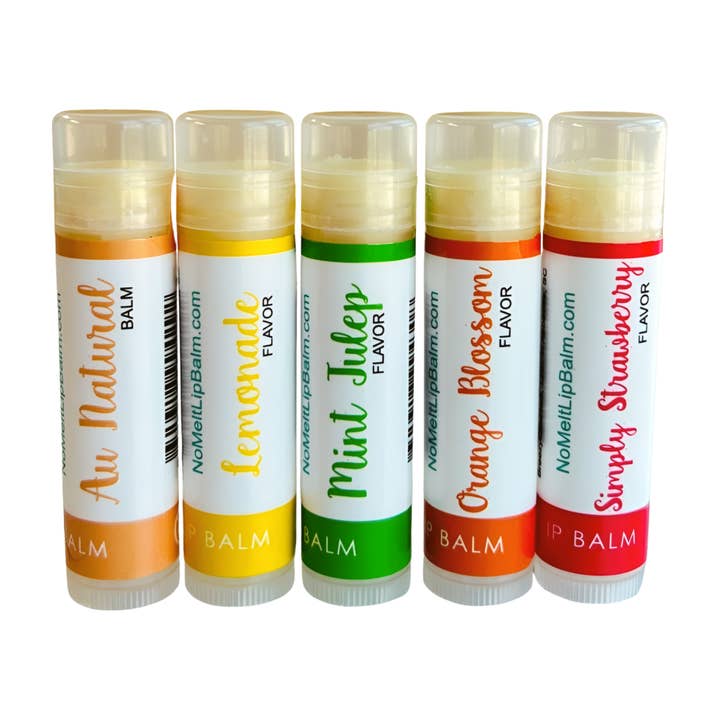 NO-MELT LIP BALM - Wholesale Lip Balm - NO-MELT LIP BALM favorite flavors with Display