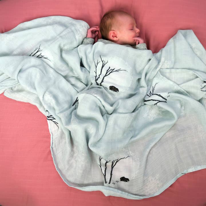 Wandering Wombat Swaddle for wholesale by Adoreu baby