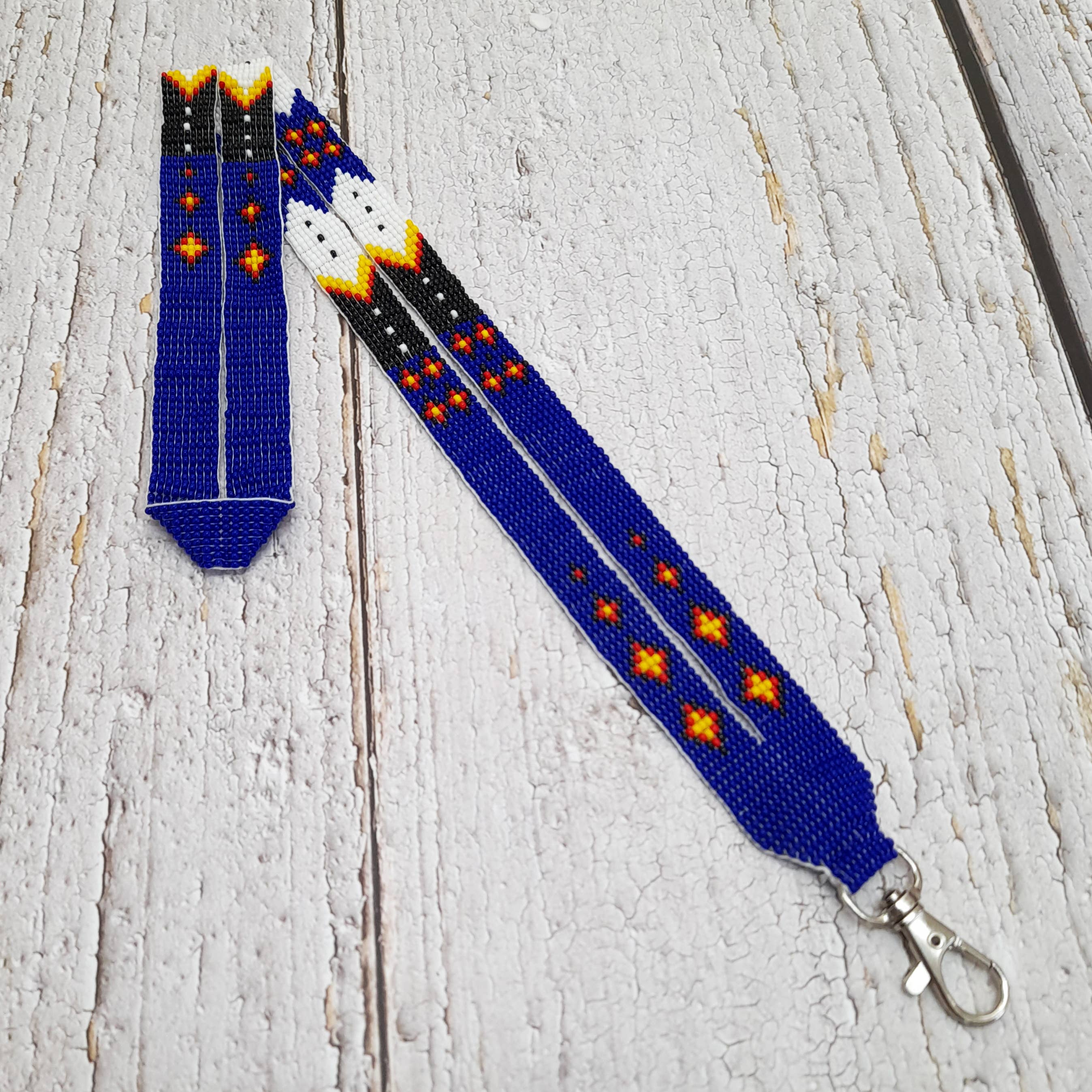 KANGURAH - Wholesale Lanyard - Women's - Beaded Lanyard with Matching Beaded Earrings, ID Card Holder15