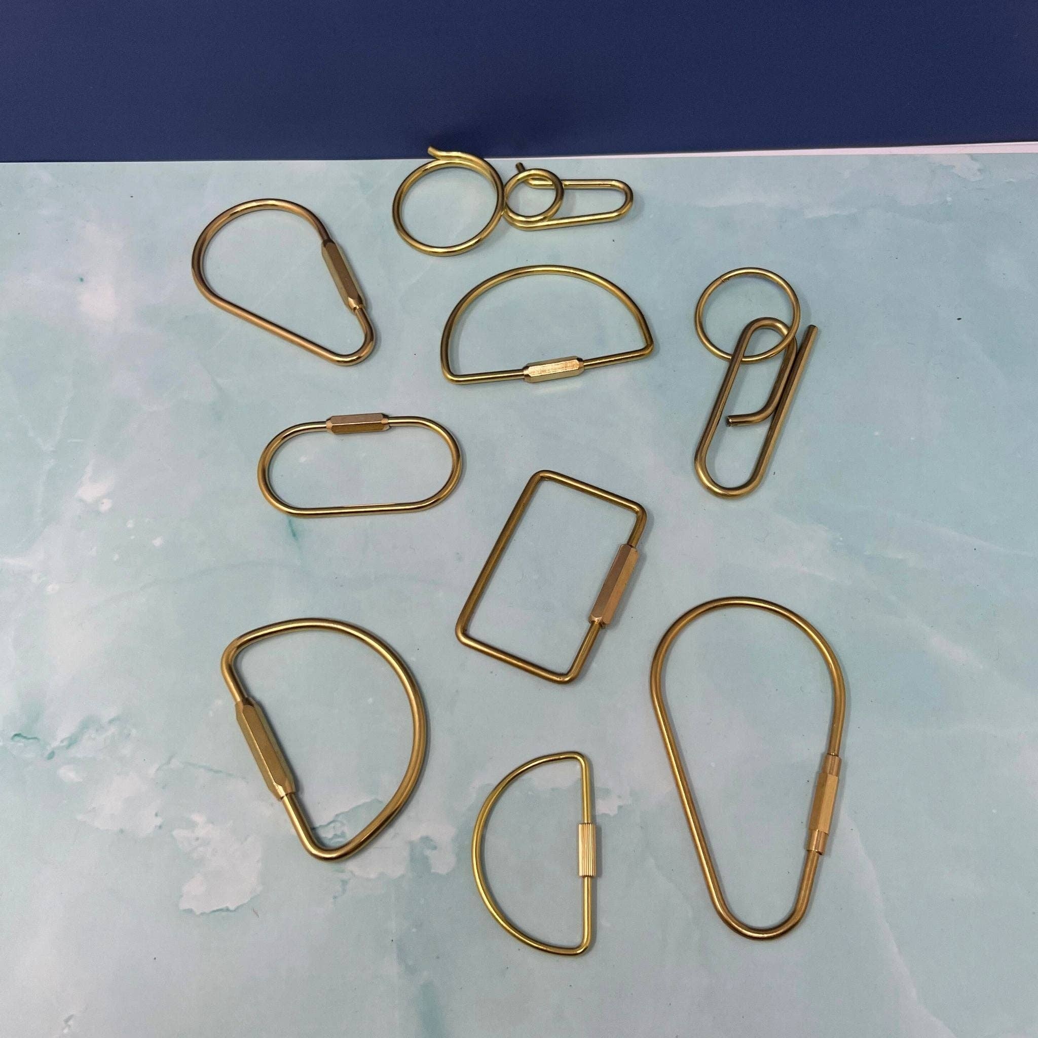 Rainbow Unicorn Birthday Surprise - Wholesale Keychain - Unisex - Carabiners - Brass  - Assorted Shapes10