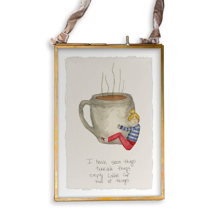 French Graffiti - Wholesale Tea towel - I Have Seen Terrible Things13