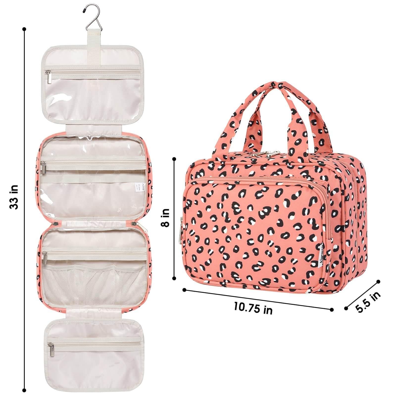 wandf – Großhandel Schmink-/Kosmetiktasche – Hängender Kulturbeutel für Frauen Reise-Make-up-Tasche96