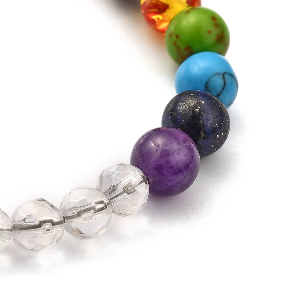 VIE - Wholesale Suncatcher - 7 Chakra Crystal Suncatcher2