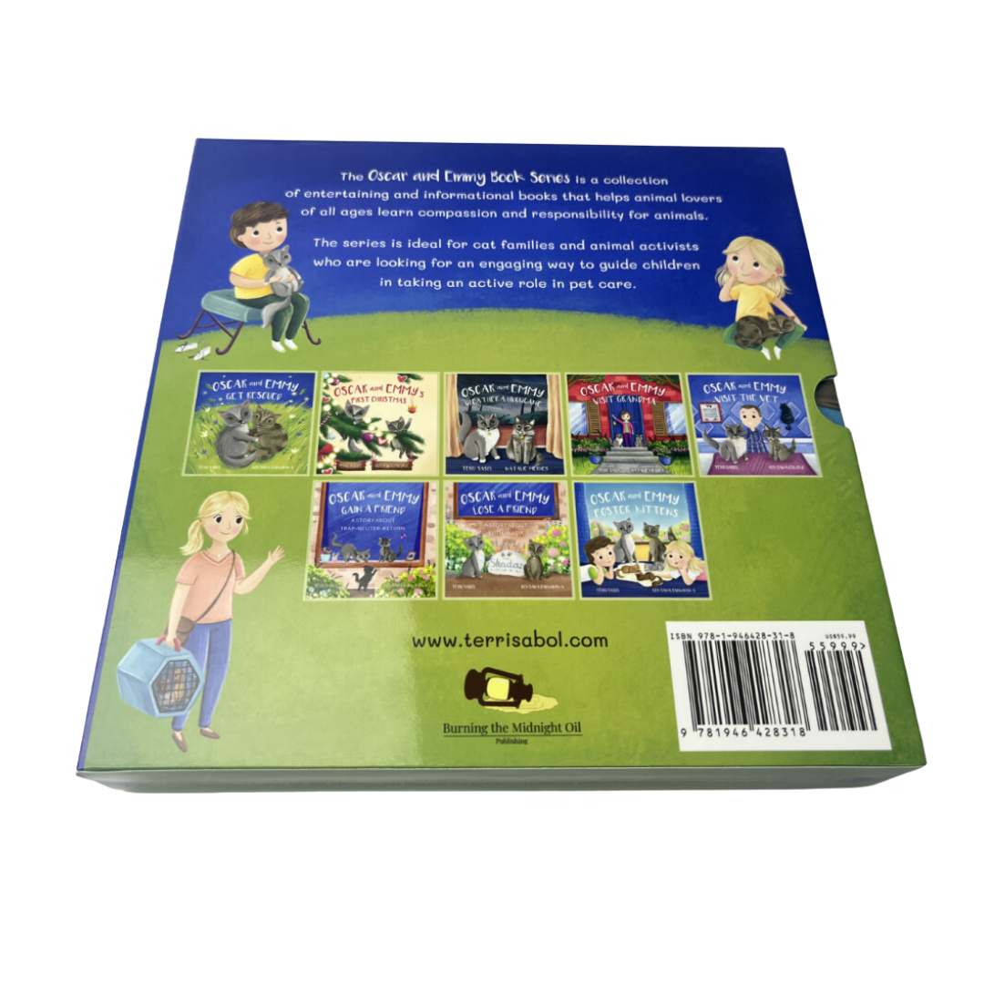 Terri Sabol, Author - Wholesale Early Reader Book (6-8) - Oscar and Emmy Book Series Box Set4